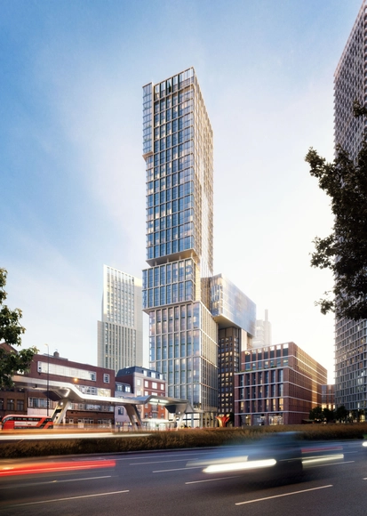 KPF Obtains Planning Permission for London's "New Bondway" - Featured Image