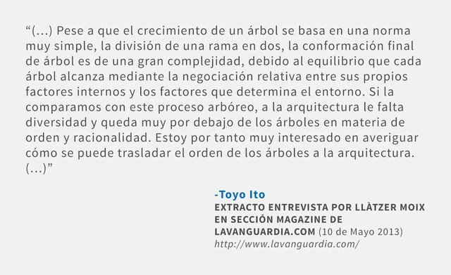 Frases: Toyo Ito - Frases