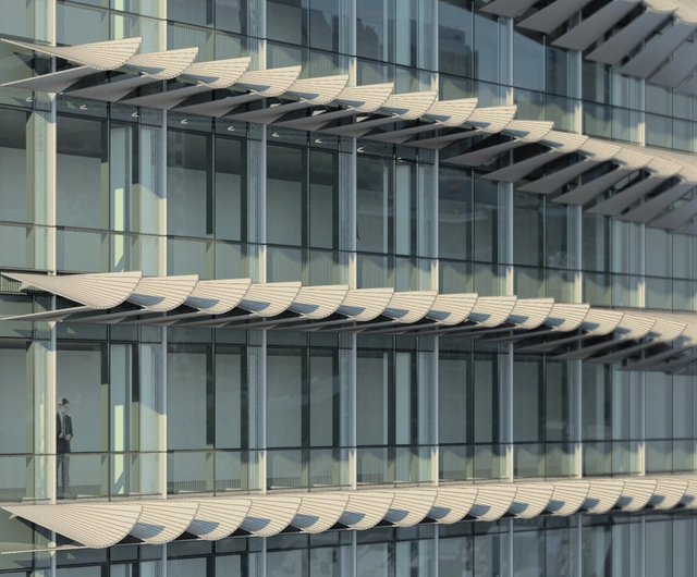 NBBJ Creates High Tech Shading System for Buildings  - Featured Image