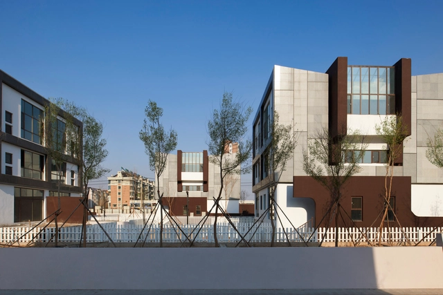 Daqing Left Bank City / A-ASTERISK - Housing, Facade