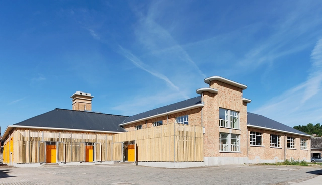 BOMEL Slaughterhouse  / BAEB - Extension, Door, Facade