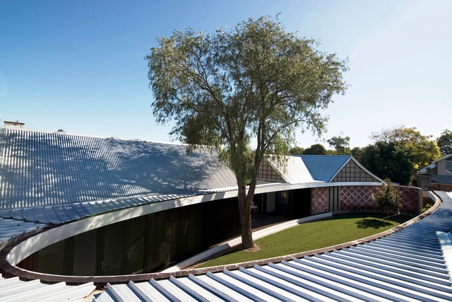 El Patio Ovalado de Subiaco / Luigi Rosselli - Casas