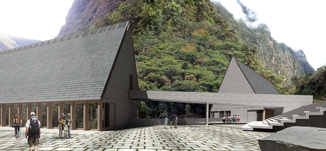 Primer Lugar en concurso de ideas para futuras intervenciones en Machu Picchu / Perú - Centro De Investigación