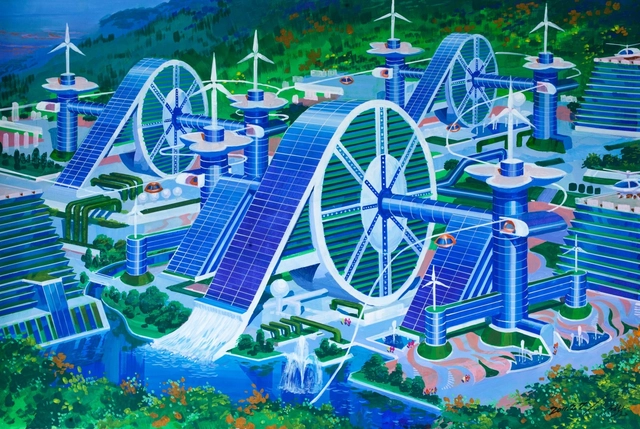 O futuro de ontem, hoje: Como é ser arquiteto na Coréia do Norte? - Imagem de Destaque