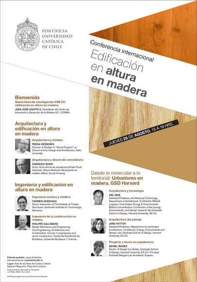 Conferencia Internacional: Edificación en Altura en Madera - Imagen Principal
