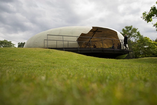 Serpentine Pavilion de Smiljan Radic: Da fantasia à fabricação - Imagem de Destaque