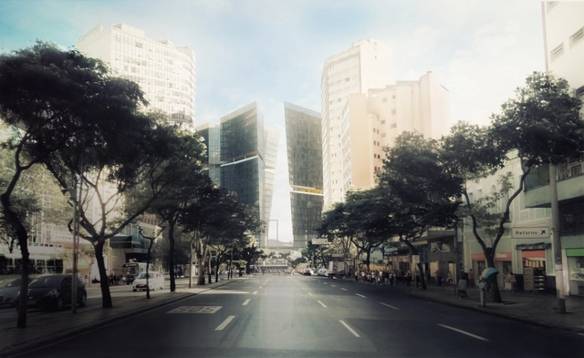 Segundo Lugar no Concurso para o Centro Administrativo de Belo Horizonte / Vazio S/A - Imagem de Destaque