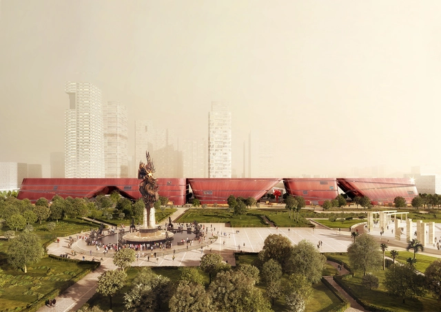 Mecanoo Begins Work on Vast Cultural Centre in Shenzhen - Featured Image