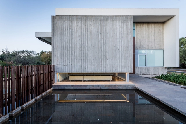 Vivienda Las Delicias / FWAP Arquitectos - Casas, Jardín, Cierros, Fachada, Barandas