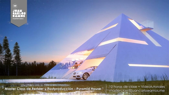 Curso Online: Master Class de Render y Postproducción – Pyramid House [¡Sorteo cerrado!] - Imagen Principal