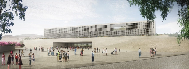 Primer Lugar en concurso de ideas para el Museo Nacional del Perú - Sitio De Conservación Histórica