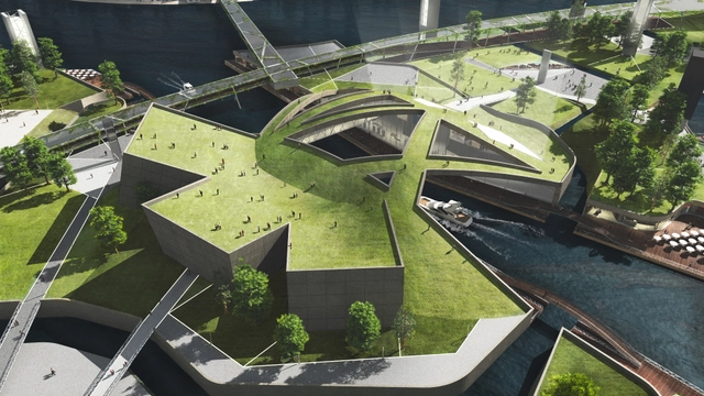 Studio CTC, único estudio mexicano dentro de los semifinalistas del concurso internacional Gold Coast Cultural Precinct - Imagen Principal