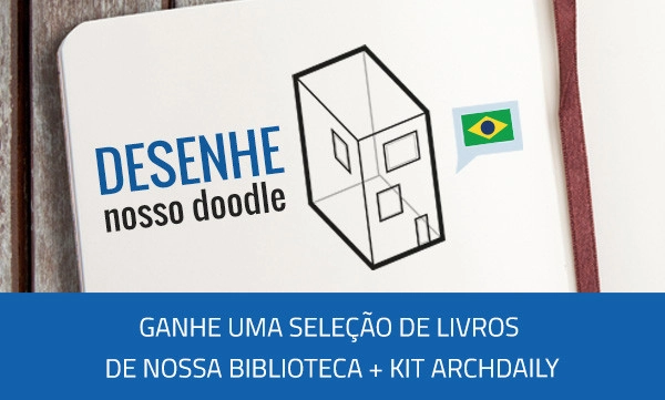 Concurso: Desenhe nosso Doodle e ganhe um kit do ArchDaily Brasil - Imagem de Destaque