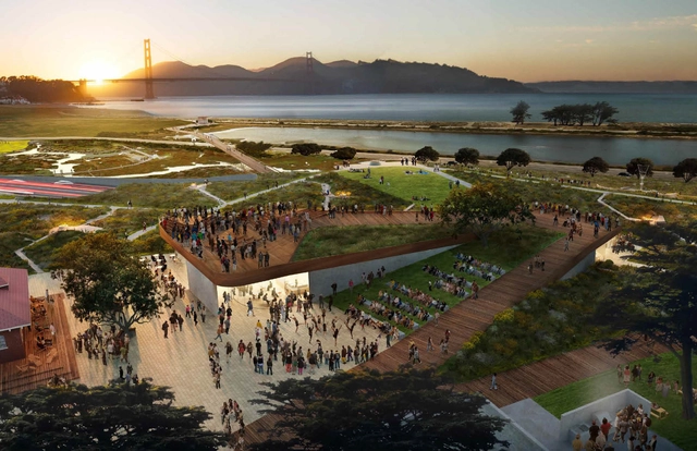Cinco propostas para "Presidio Parklands" em San Francisco - Imagem de Destaque