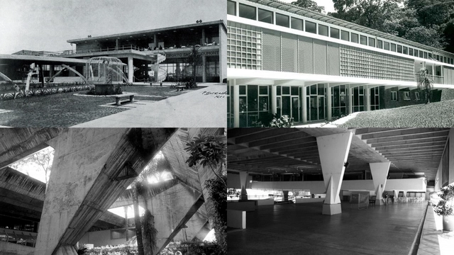 Clássicos da Arquitetura: Quatro edifícios para esporte e lazer - Arquitetura Esportiva, Fachada