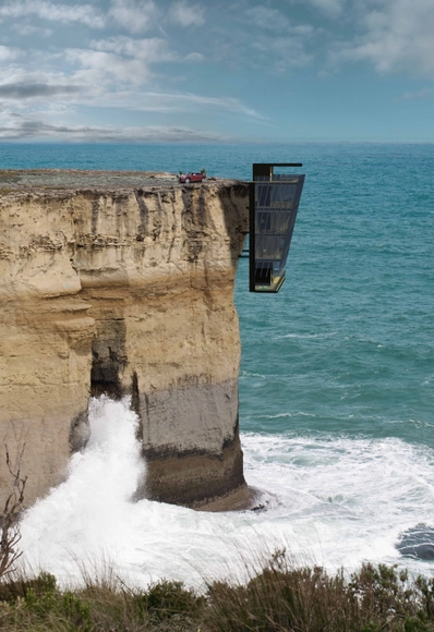 Jump Off A Cliff and Land in Bed in this Edgy Australian Home - Houses, Coast