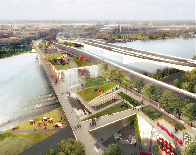 Conoce las cuatro propuestas del primer parque elevado de Washington - Imagen Principal