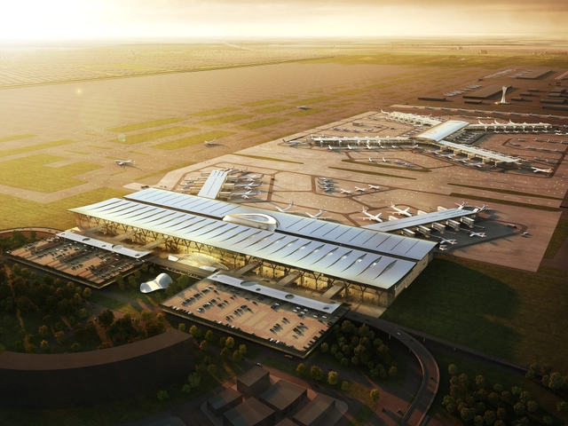 La dupla bgp arquitectura + Gensler y su proyecto para el nuevo aeropuerto de la Ciudad de México - Imagen Principal