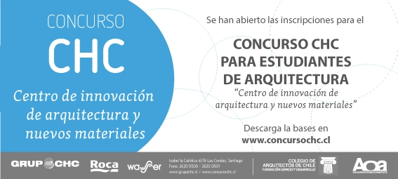 Concurso CHC para estudiantes de arquitectura / Chile - Imagen Principal