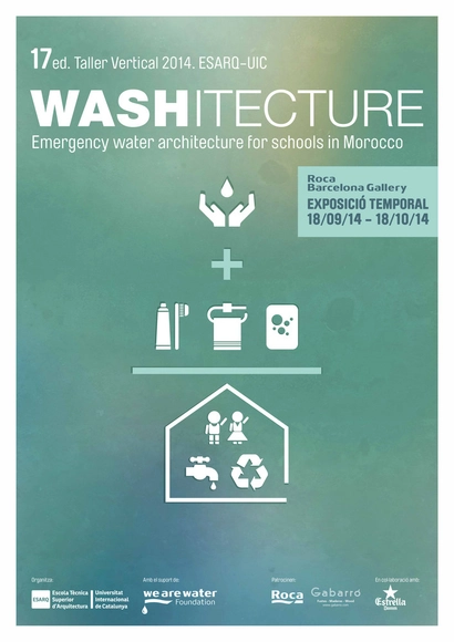 WASHITECTURE. Arquitectura de agua de emergencia para escuelas en Marruecos - Imagen Principal