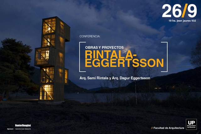 Conferencia "Rintala-Eggertsson: obras y proyectos" / Buenos Aires - Imagen Principal