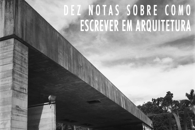 Palestra “Dez notas sobre como escrever em arquitetura” com Igor Fracalossi, na UFRGS - Imagem de Destaque
