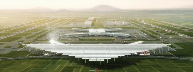 JAHN, LOGUER + ADG Presents Proposal for New Mexico City Airport - Featured Image