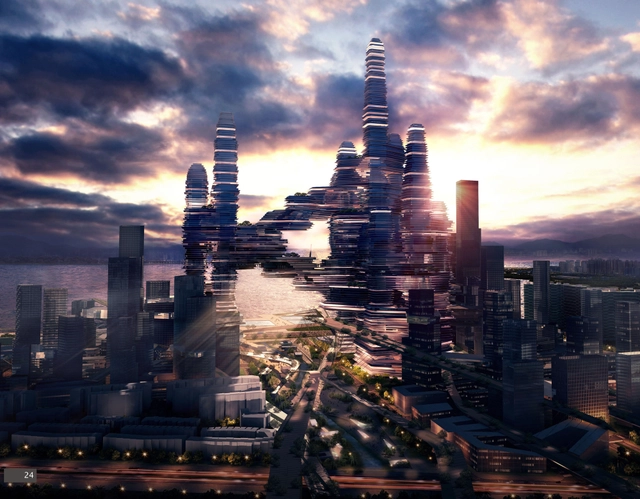 “Cloud Citizen” gana con honores el concurso "Super City Competition" para la bahía de Shenzhen - Imagen Principal