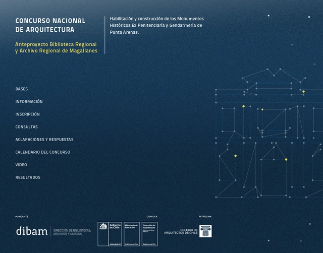 Concurso nacional de arquitectura: habilitación y construcción del Archivo y Biblioteca Regional de Punta Arenas - Imagen Principal