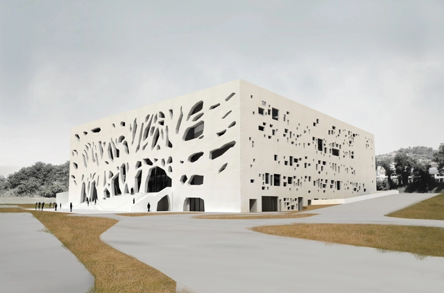 Bernard Tschumi presenta el diseño final para el Centro Cultural Grottammare - Centro Cultural