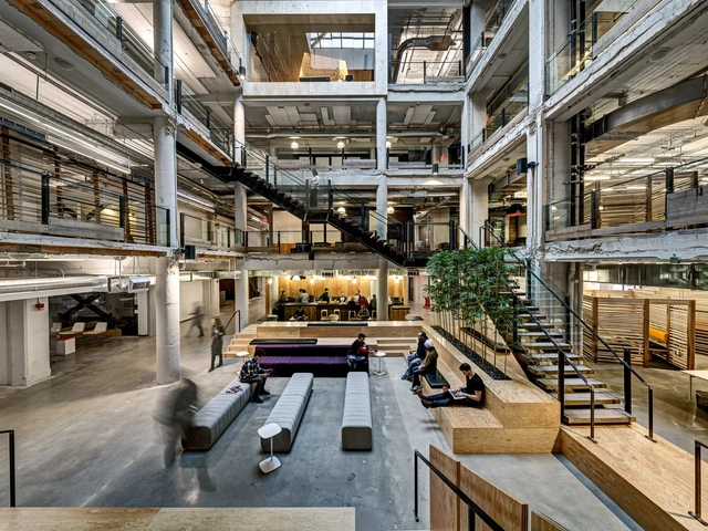 Sede Lowe Campbell Ewald / Neumann/Smith Architecture - Interiores De Oficina