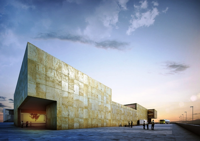 Mención Honrosa en Concurso YAC Wine Culture Center - Centro De Interpretación