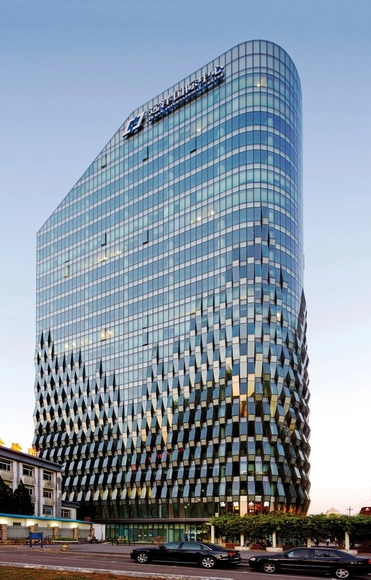 Jing Mian Xin Cheng / CLOU architects - Office Buildings, Facade, Cityscape