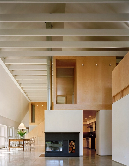 Modern Barn / Specht Harpman - Restoration, Facade, Beam, Chair, Table