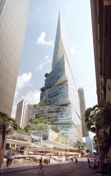 3XN obtiene aprobación para rascacielos de 200 metros en Sidney - Rascacielos 
