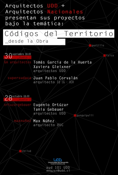 Dueto "Códigos del Territorio: desde la Obra” / Santiago - Imagen Principal