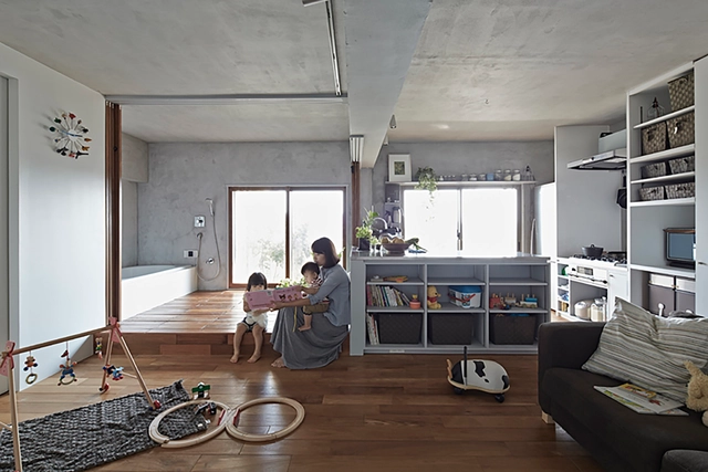 Casa de baño y cocina / Takeshi Shikauchi - Interiores De Apartamentos