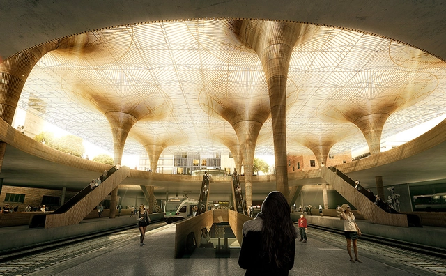 COBE e Lundén vencem concurso para centro de transportes em Tampere -  Estação Do Metrô