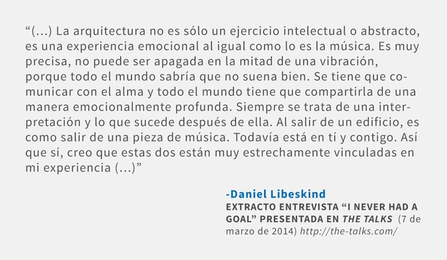 Frases: Daniel Libeskind - Imagen Principal