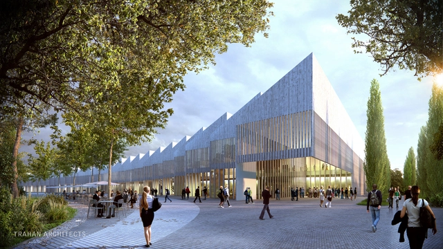 Trahan Architects Design “Expo Georgia” Convention Center for Tbilisi - Cultural Architecture, Facade