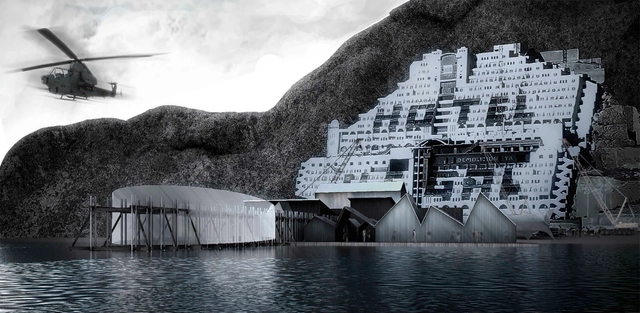 España: 'Rehabilitador paisajístico', una contrapropuesta al Hotel del Algarrobico - Instalaciones Temporales