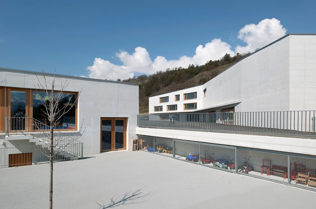 School Complex in Chermignon / Frei Rezakhanlou Architects - Schools , Facade
