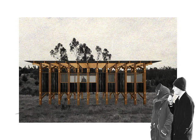 Design for a Modular House Proposes a Synergy Between Prefabrication and Carpentry - Featured Image