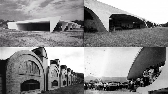 Clássicos da Arquitetura: Quatro escolas modernas  - Arquitetura Educacional, Fachada, Arco, Arcada