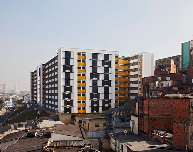 Residencial Corruíras / Boldarini Arquitetura e Urbanismo - Habitação De Interesse Social, Fachada, Urbano