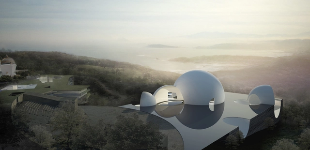 Arrival Hall and Oceanic Pavilion / Steven Holl Architects - Services 