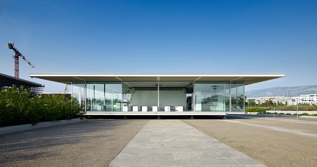 Centro de visitantes do centro cultural da Fundação Stavros Niarchos / Agis Mourelatos + Spiros Yiotakis - Centro Cultural