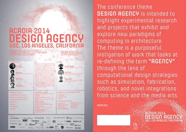 USC's ACADIA 2014 Conference to Focus on Design and Computation - Featured Image