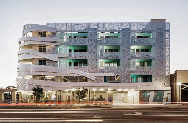 La Brea Affordable Housing / Patrick Tighe + John V. Mutlow - Housing, Facade