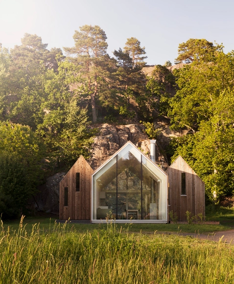 Micro Cluster Cabins / Reiulf  Ramstad Arkitekter - Casas